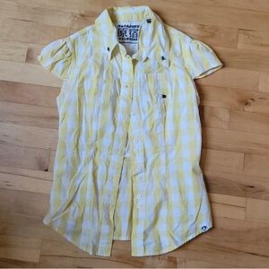 Harajuku lovers picnic shirt gwen stefani